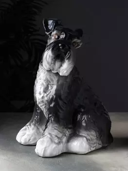 Копилка для денег «Собака Шнауцер терьер», 252436 см