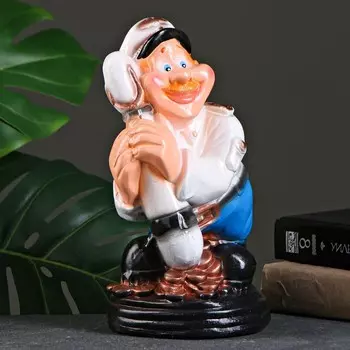 Копилка "ГАИ №3" пузатый 14х14х25см