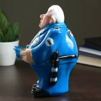 Копилка для денег «Гаишник бедный», гипс, 221612 см