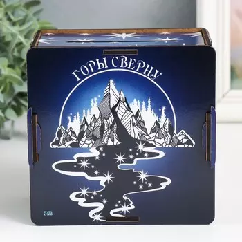 Копилка "Горы сверну" 14х14х8 см