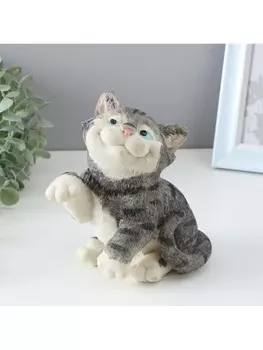 Копилка для денег TAKE IT EASY «Хитрый котик», полистоун, 141016 см