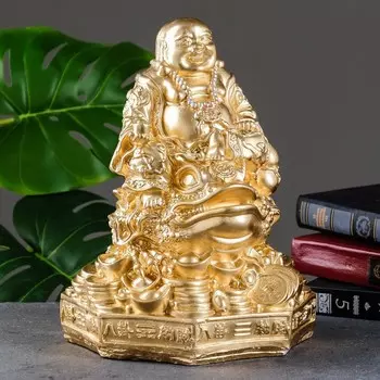 Копилка для денег «Хотей на жабе», гипс, 2720.520.5 см