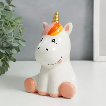 Копилка для денег «Единорожка с язычком», керамика, 12914.7 см