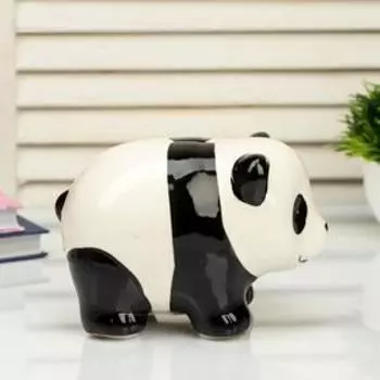 Копилка керамика "Панда" 10х13,5х9 см