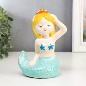 Копилка керамика "Русалка" МИКС 15,5х10,5х8 см