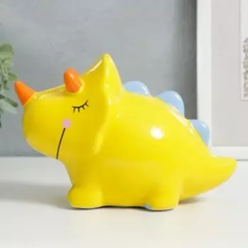 Копилка керамика "Трицератопс" 18х8,2х12,3 см