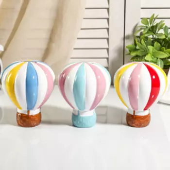 Копилка керамика "Воздушный шар" МИКС 14х10х10 см