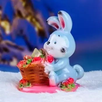 Копилка "Корзина с цветами" 19х13х24см