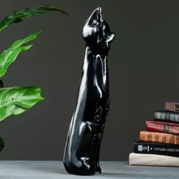 Копилка "Кошка" черная, 49см