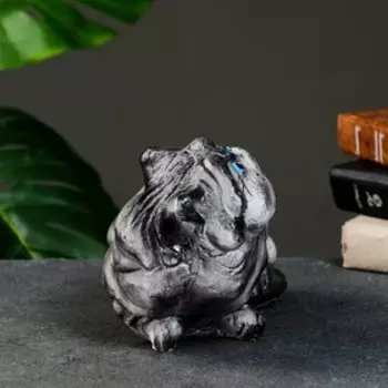 Копилка "Кот Батон №1" серый, 74 14х18х12см