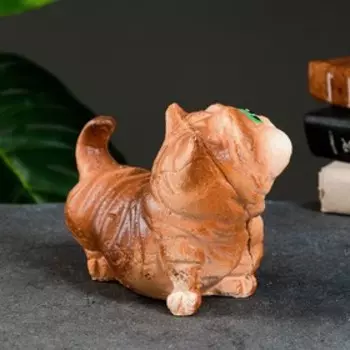 Копилка "Кот Пряник №2" коричневый, 19х11х15см