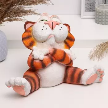 Копилка "Кот" рыжий, 22х33см