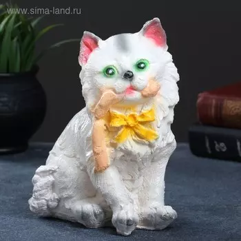 Копилка "Кот с колбасой" 20х14см