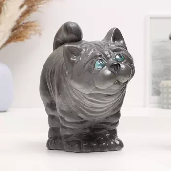 Копилка "Котяра" 26х13х23см, серый