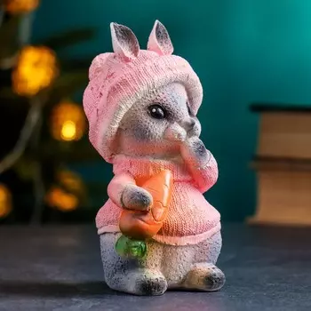 Копилка "Кролик в шапке" 15см