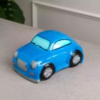 Копилка "Купер", цвет синий, глянец, 10 см