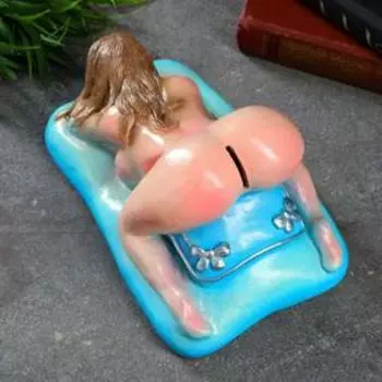 Копилка для денег«Лолита-брюнетка», гипс, 221412 см