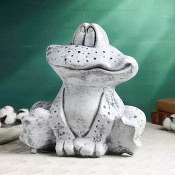 Копилка "Лягушка улыбака" камень, 30х30х21см