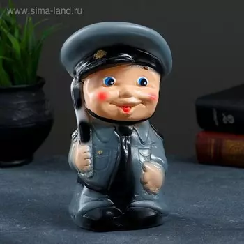 Копилка "Мальчик-Гаишик" 20см