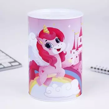 Копилка «Милые Единороги», 10 х 15,5 см.