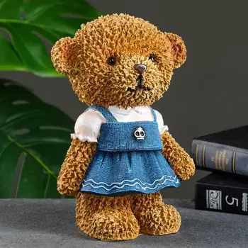 Копилка для денег «Мишка-девочка», полистоун, 131120 см