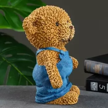 Копилка для денег «Мишка-мальчик», полистоун, 131020 см