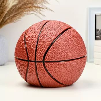 Копилка для денег TAKE IT EASY «Мяч баскетбольный», пластик, 181818 см