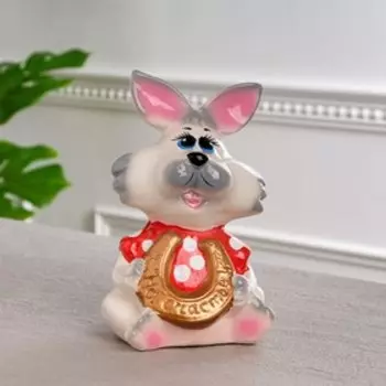 Копилка "На счастье", разноцветная, 21х13х13см, микс