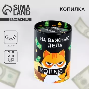 Копилка «На важные дела», 812 см