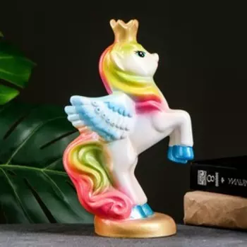 Копилка "Пегас" радужный, 27см