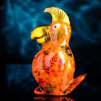 Копилка "Попугай Коко" 12,5x11,5x19см МИКС