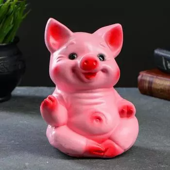 Копилка для денег «Поросёнок весёлый», гипс, 111318 см