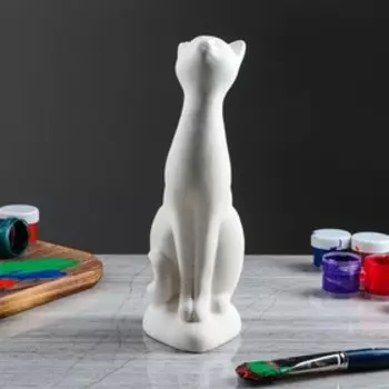 Копилка-раскраска "Кися", под роспись, 24 см