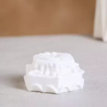 Копилка-раскраска "Тортик" 10х10х6см