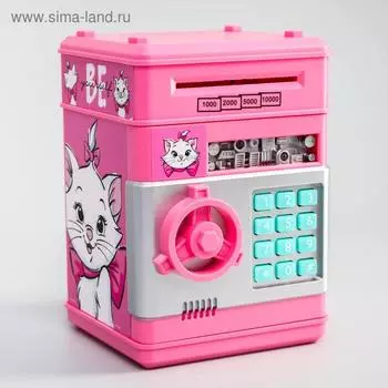 Копилка сейф, 20 см х 14,5 см х 14 см "Кошечка Мэри", Коты аристократы