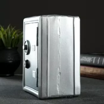 Копилка для денег «Сейф», гипс, стальной, 121018 см