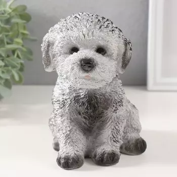 Копилка "Щенок Пудель " 14,5 х 10 х 14 см.