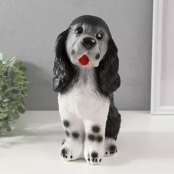 Копилка "Щенок спаниэля, Большой, 24,5 см