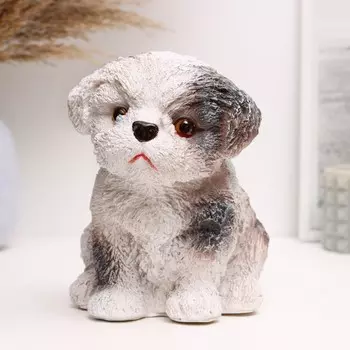 Копилка "Щенок" в пятнышко, 16см