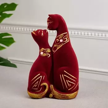 Копилка "Скиф", покрытие флок, 29 см, микс