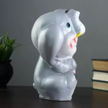 Копилка "Слон №3" серый, 24см