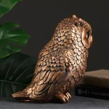 Копилка для денег «Сова средняя», гипс, 252030см