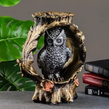 Копилка для денег «Сова в дупле», гипс, 292214 см