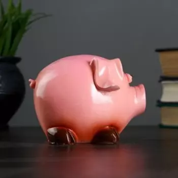 Копилка для денег «Свинка», гипс, 11 см