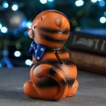 Копилка "Тигренок нарядный" 15см