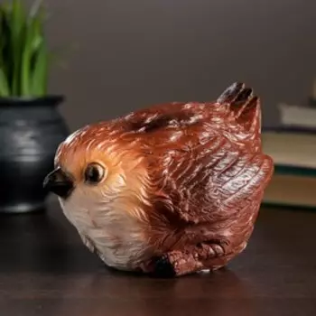 Копилка "Воробушек" 11х13х16см