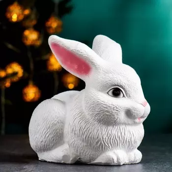 Копилка для денег «Зайчик», гипс, белый, 181115 см