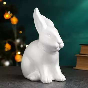 Копилка "Зайчик гладкий" жемчуг, 19см