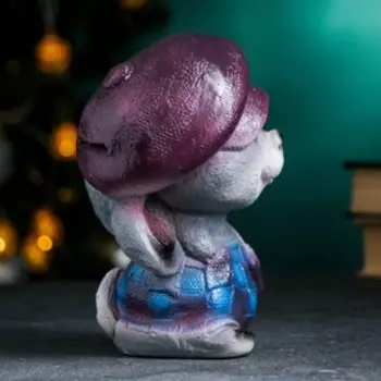 Копилка "Зайка в кепке" 12х15х18см