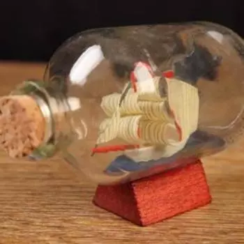 Корабль в бутылке «Александра», фигурка, 7.545 см